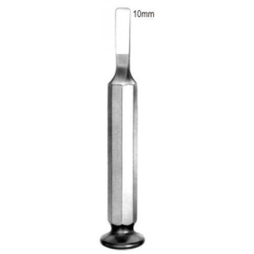 Tessier Bone Grafting Osteotome Curved 10mm, 16cm