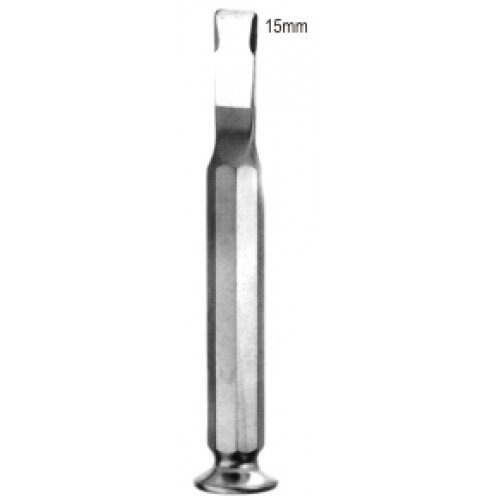 Tessier Bone Grafting Osteotome Straight 15mm, 16cm