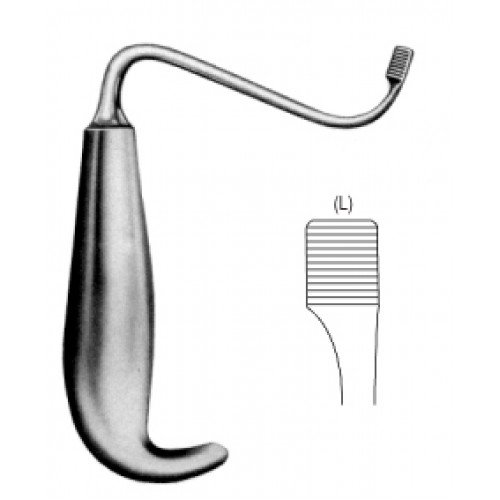 Tessier Maxillary Mobilizer, Left, 9mm, 15cm