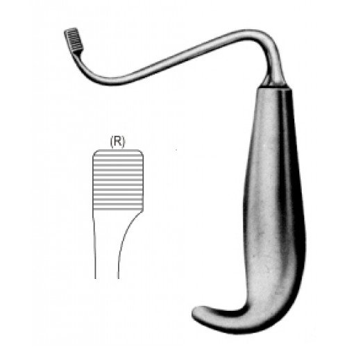 Tessier Maxillary Mobilizer, Right, 9mm, 15cm