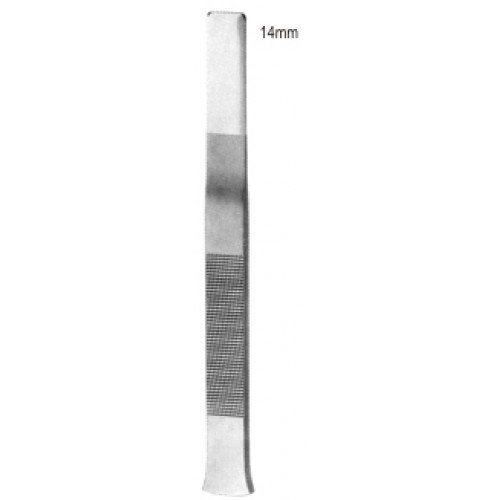 Tessier Osteotome Straight flat handle 14mm, 16cm