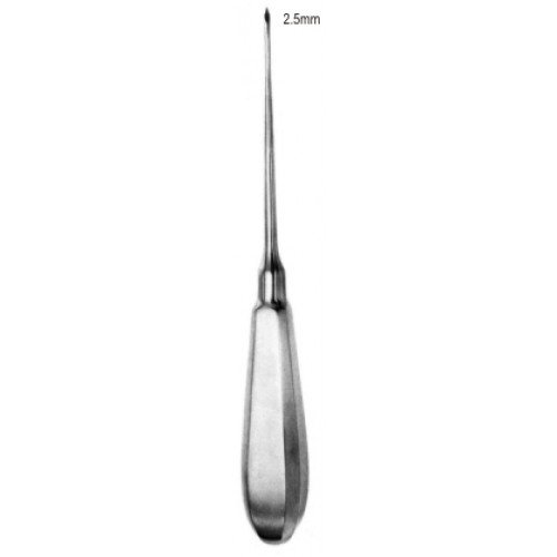 Tessier Transnasal Awl 2.5mm, 20.5cm