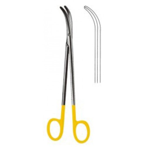 Thorek Operating Scissors Curved 19cm Tungsten Carbide