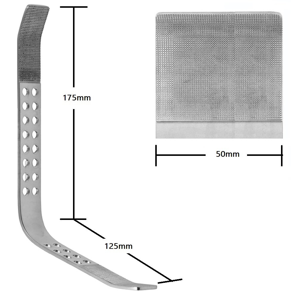Thorlakson Abdominal Retractor, Blade 175x125x50mm, 25cm