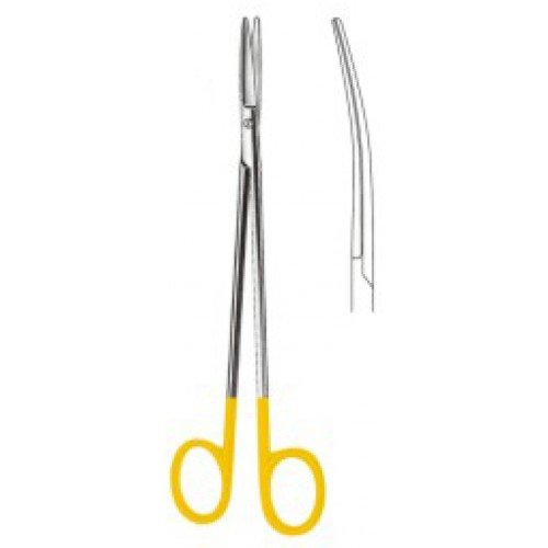 Toennis Dissecting Scissors Curved 18cm Tungsten Carbide