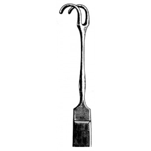 Tracheal Hook double sharp 18cm