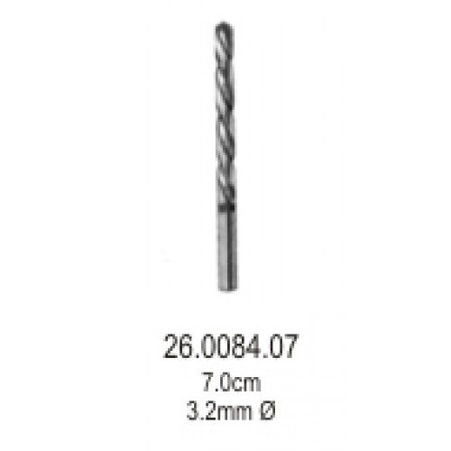 Twist Drill 3.2mm, 7cm