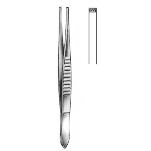 USA Model Tissue Forceps, 4×5 Teeth, 13cm