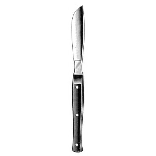 Virchow Cartilage Knife wooden handle 21cm, Blade size 80mm