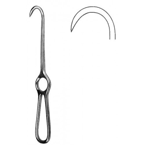 Volkmann Bone Hook Retractor sharp 20cm