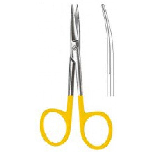 Wagner Gum Scissors Curved 12cm Tungsten Carbide