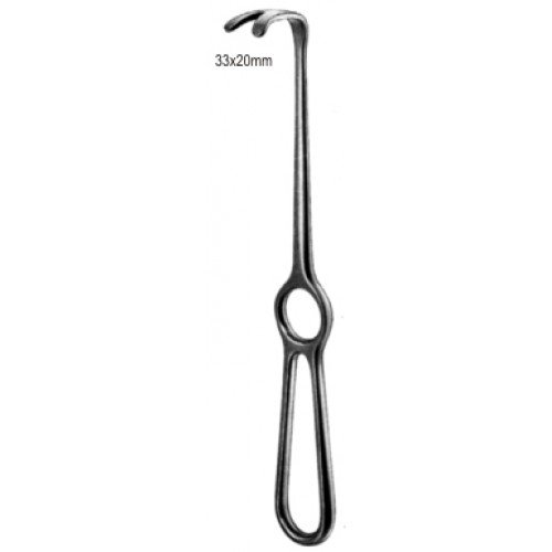 Wassmund Retractor 33x20mm, 20cm