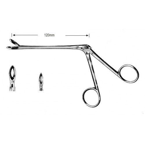 Weil-Blakesley Forceps with Neck Fig.1, 120mm, 19cm