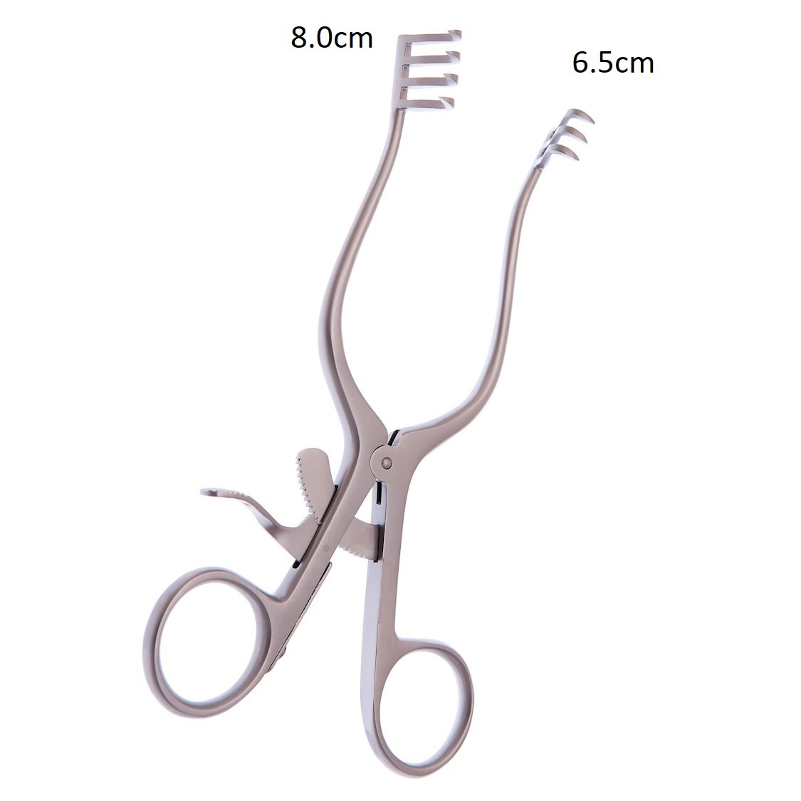 Weitlaner Retractor, 3×4 Prongs, Sharp, 16.5cm