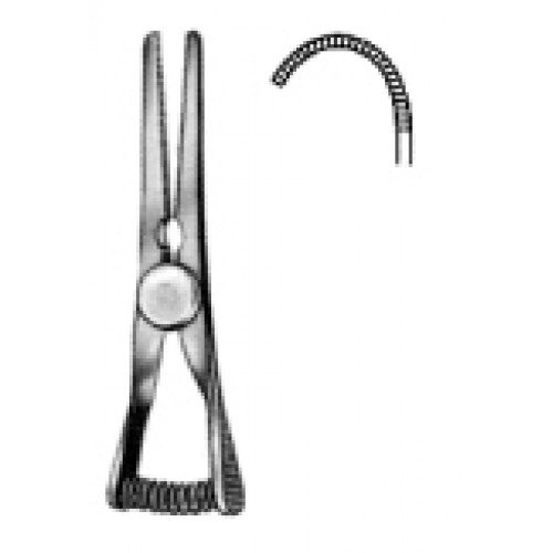 Weldon (Mini Glover) Bulldog Clamp, Full Curved, 3.5cm