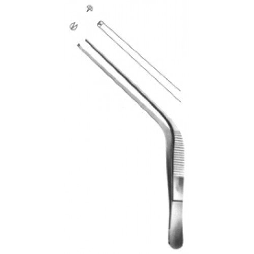 Wilde (Troeltsch) Ear Forceps, 1×2 Teeth, 11.5cm