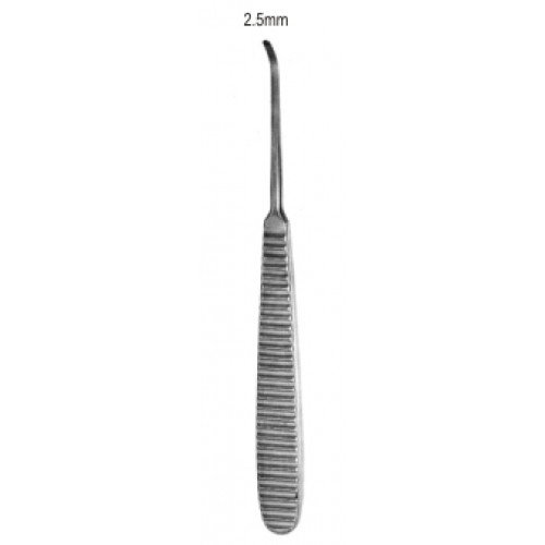 Wynands Elevator, Curved, Sharp, 2.5mm, 15.5cm