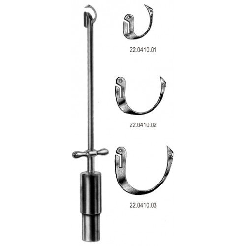 Young Boomerang Needle Holder 25cm complete