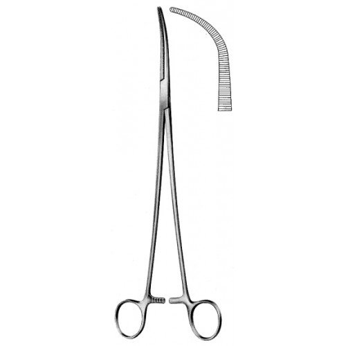 Zenker Bronchus Forceps full Curved 29.5cm
